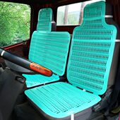 夏季 塑料面包车坐垫座套东风小康C31C32V21V22单排双排小货车坐垫