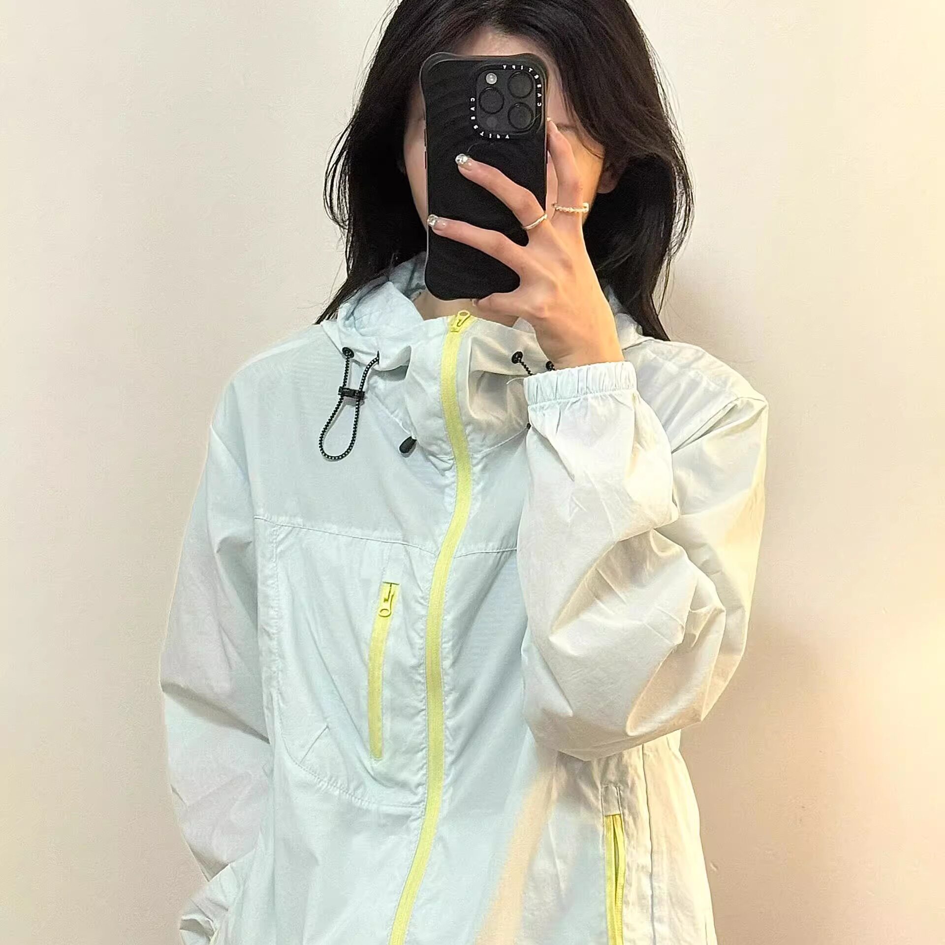 巨好看的拼色防晒衣女夏