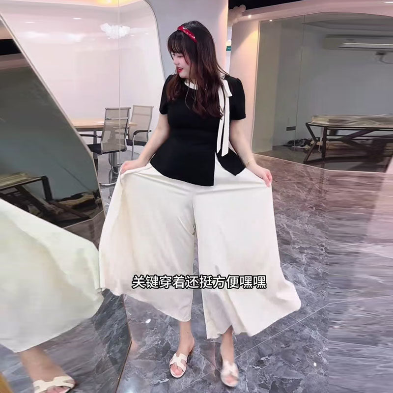 200斤大尺码夏装新款胖女