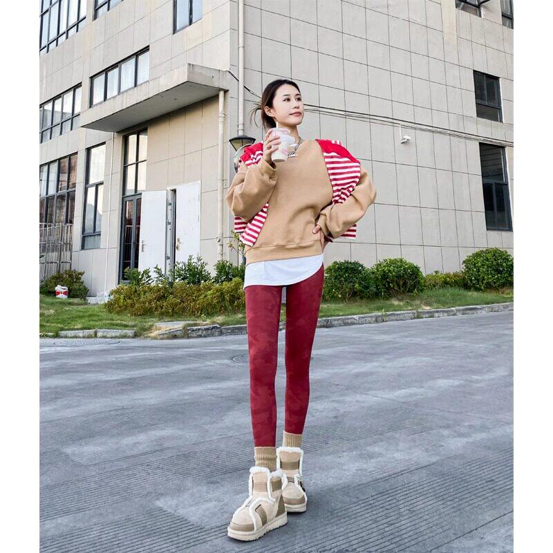 鲨鱼裤女外穿春秋冬季202