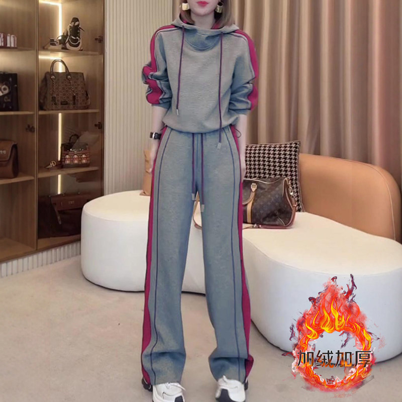 韩版休闲套装女2026秋冬