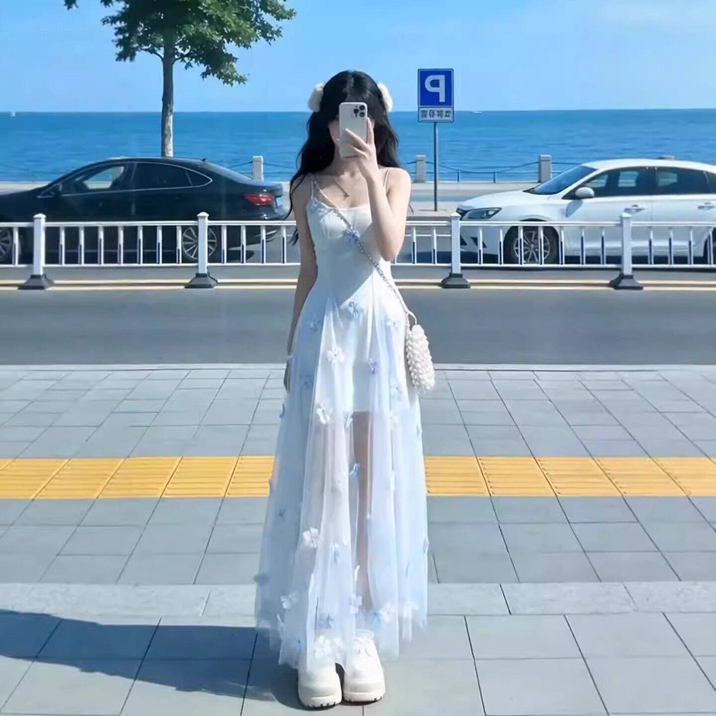 法式温柔浪漫立体花朵气