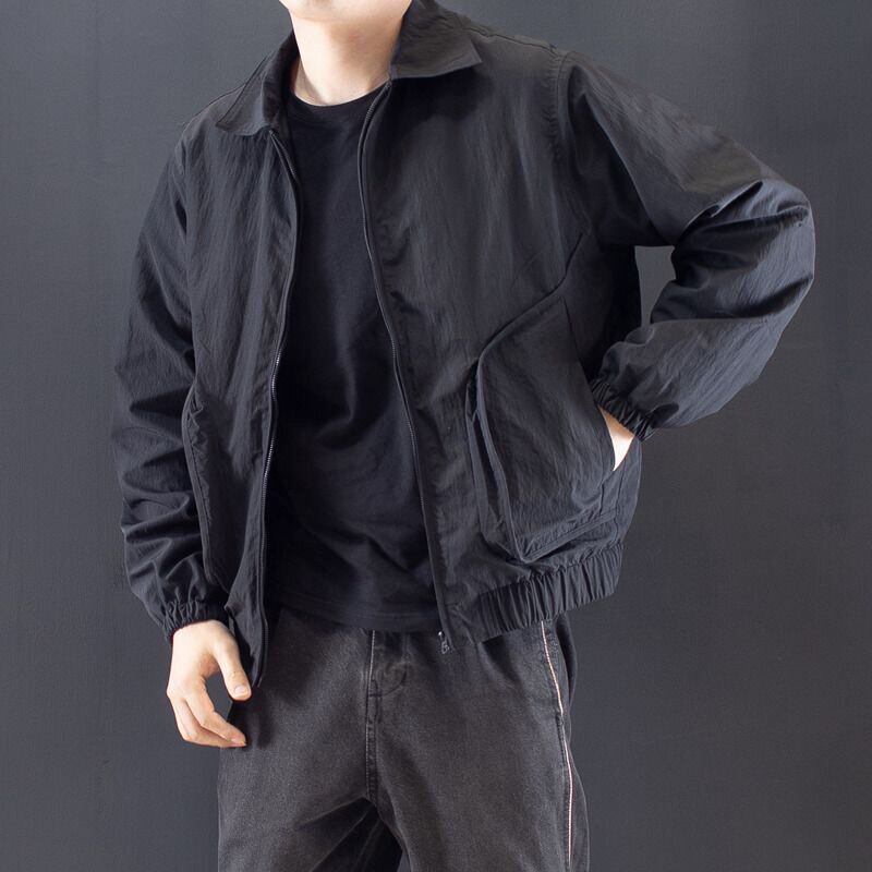 潮牌欧式春秋季外套男士