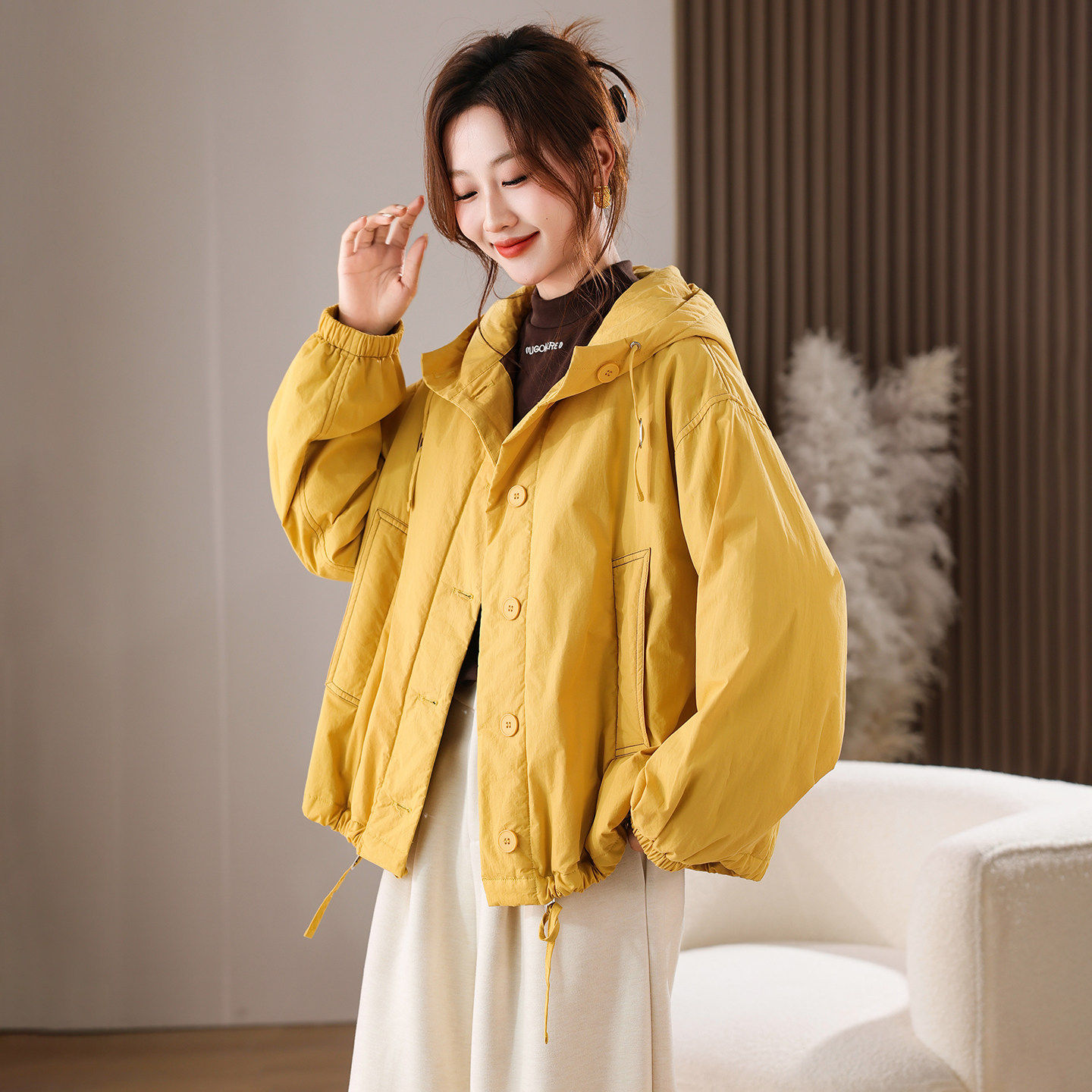 超好看棉服女款2025新款