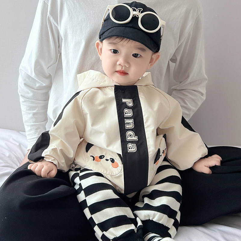 男童秋装外套2024新款洋气儿童连帽上衣夹克宝宝春秋卡通外套上衣,童装/婴儿装/亲子装,普通外套,淘宝优惠券,粉丝福利购,淘宝优惠卷