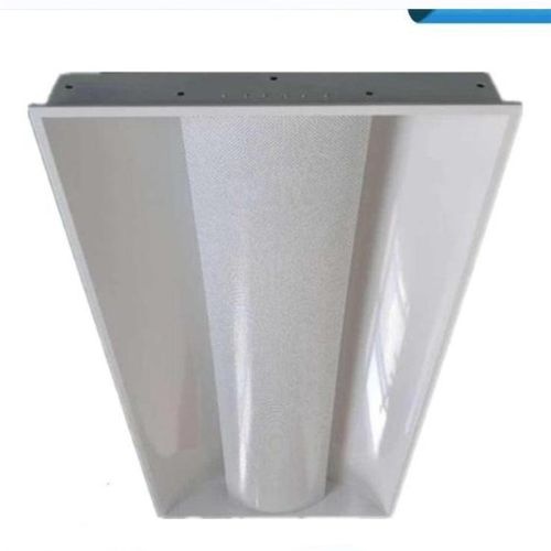 集成吊顶格栅灯方形带罩净化灯吸顶式600led支架灯盘漫反射平板灯