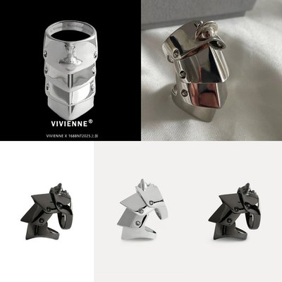 锌合金朋克Vivienn戒指/指环