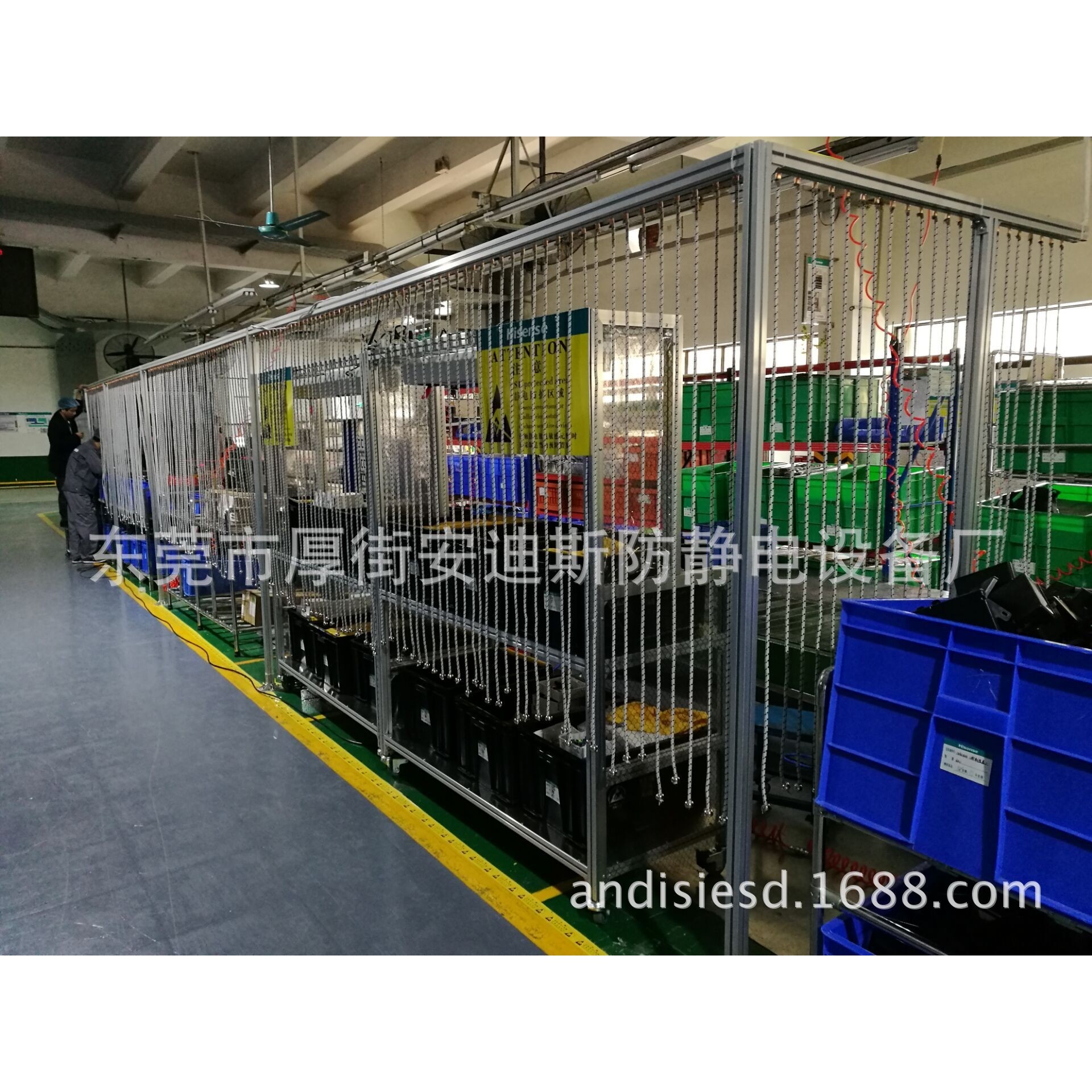 静电工程防静电地桩网PVC防静电地板施工防静电洁净化棚防静电绳,五金/工具,护栏/隔离栏,淘宝优惠券,粉丝福利购,淘宝优惠卷