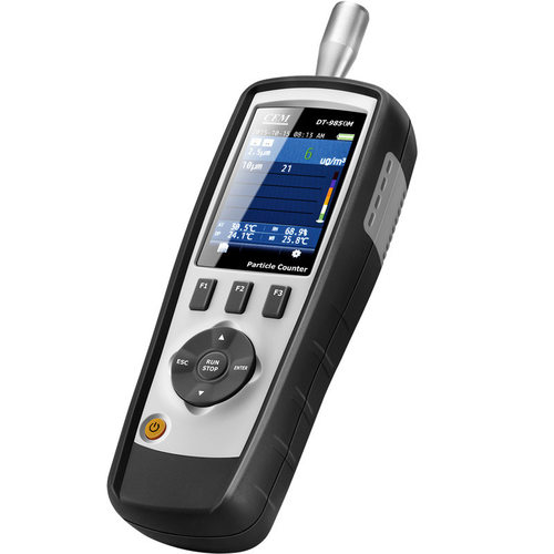 CEM华盛昌DT-9850M/9851M尘埃粒子计数器粉尘采样 空气质量检测仪