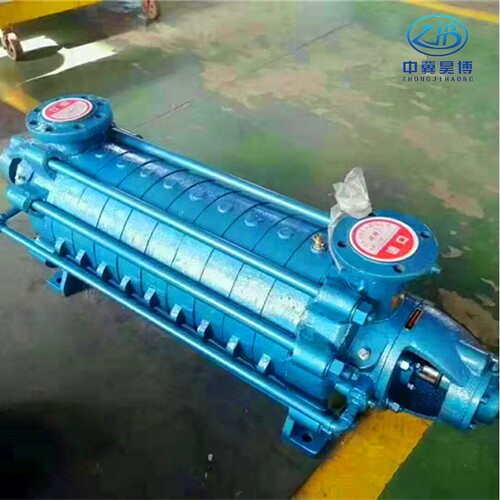 昊博牌清水泵 DG85-67×8卧式填料多级离心泵 高压锅炉给水增压泵