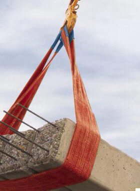 彩色扁平5m彩色吨5涤纶耐磨吊装带吊装带m46低损耗国标起重m