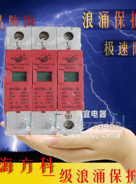 A 工程浪涌保护器上海S4-B-防雷-P30Y方5606060K383-KA-3科H