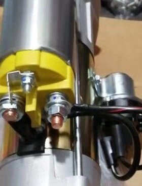 久保田拖拉机配件M704K M854KQ M954KQ启动马达启动机马达齿轮