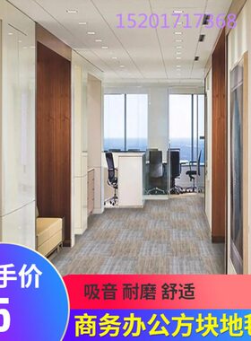 写字楼拼接公司地毯办公室地毯方块客厅商用满铺道成工程卧室