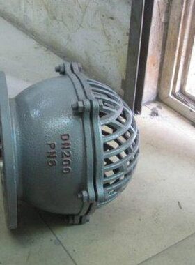 底钢钢底阀铸质2- 碳阀阀40NH4D阀法兰40H水泵0莲蓬头吸水品井底