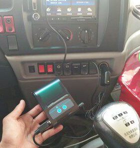 车年审打印机记录仪设备USB外接车载GPS定位串口23速东风车天龙2