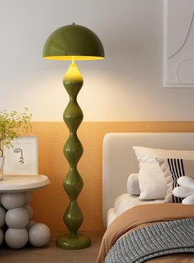 北欧蘑菇落地灯中古风设计客厅沙发极简装饰摆件led氛围灯