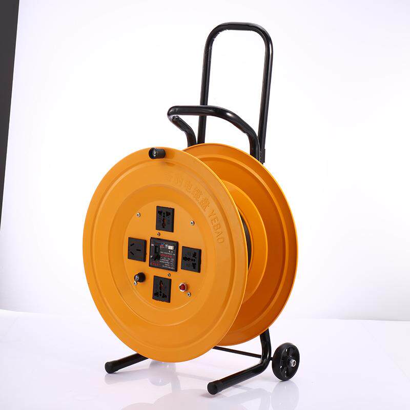 热销野豹轮车220v/400电缆盘（W-CC）移动电缆盘电源盘电缆卷盘