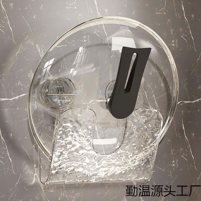 吸盘波纹锅盖架子放置器挂墙免打孔壁挂式置物架放锅盖厨风源