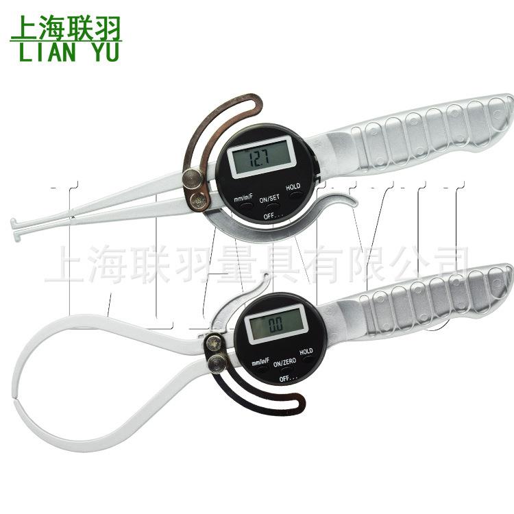 上海联羽带手柄数显外卡规0-150mm数显内卡规12.7-165mm电子卡钳