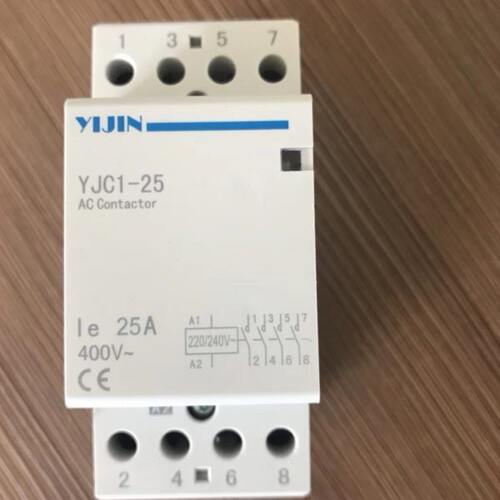 一锦家用交流接触器220V导轨式NCH8YJC1-20/20 20A40A63A常开常闭