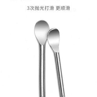 掏耳勺不锈钢挖耳勺传统老式耳扒清洁耳垢家用耳挖采耳朵工具神器