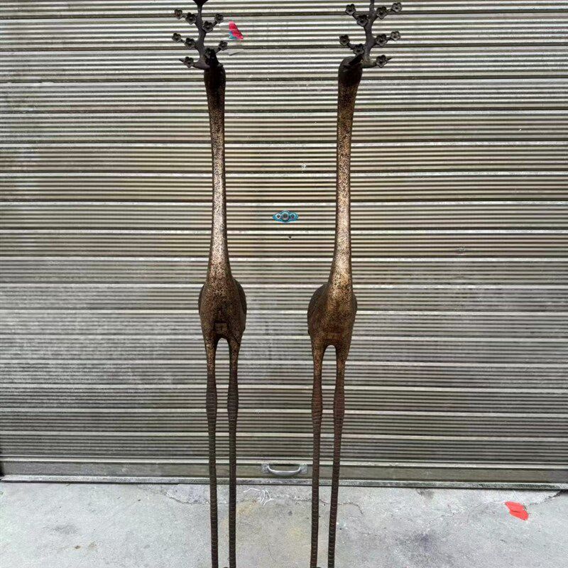 仙鹤纯铜龟鹤烛台一对灯台烛台蜡台铜仙鹤踏龙龟摆件铜器,家居饰品,桌面摆件,淘宝优惠券,粉丝福利购,淘宝优惠卷