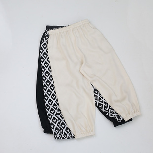 23款夏外婆家自制儿童男女宝宝亲子款超薄冰爽灯笼防蚊裤透气裸感