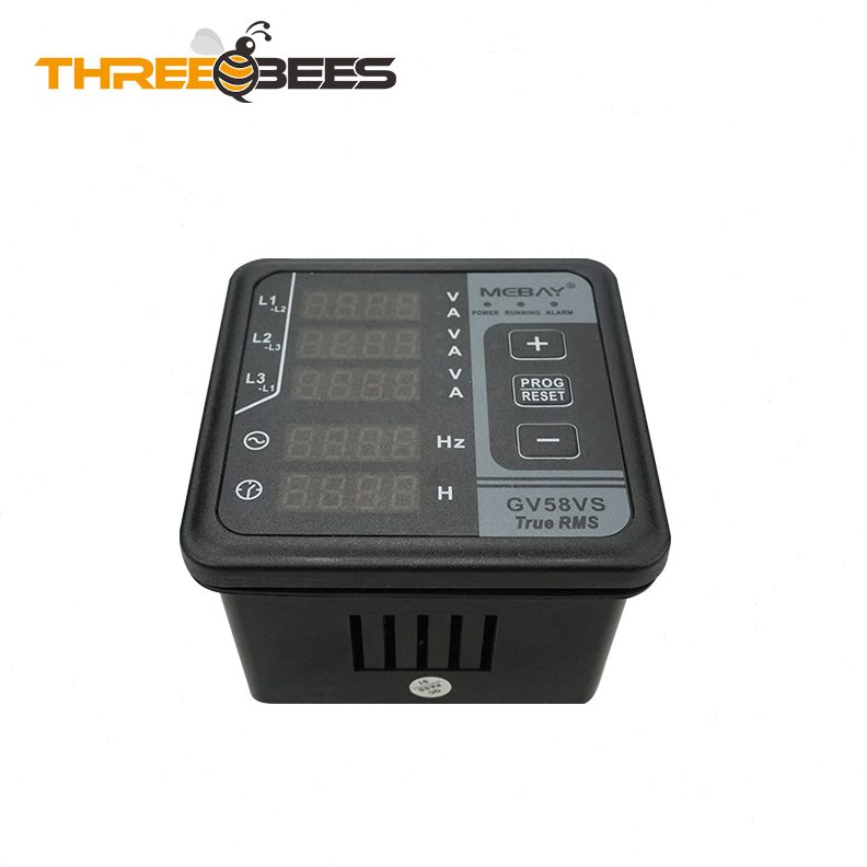 GV58数显参数表电压表 电流表数字频率表