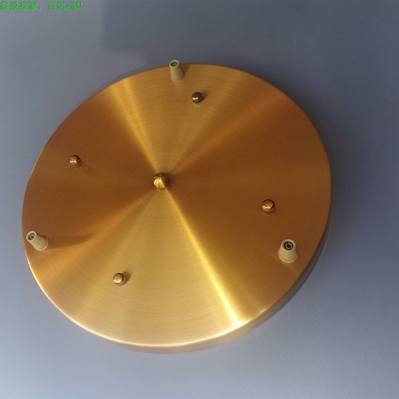 300mm 金古色吊灯底座装饰吸顶盘diy托盘圆形底座底盘餐吊灯配件,家装灯饰光源,灯具配件,淘宝优惠券,粉丝福利购,淘宝优惠卷