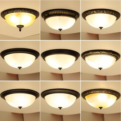 美式吸顶灯现代简约铁艺主卧室欧式阳台灯具复古led走廊过道大号,家装灯饰光源,客厅吸顶灯,淘宝优惠券,粉丝福利购,淘宝优惠卷