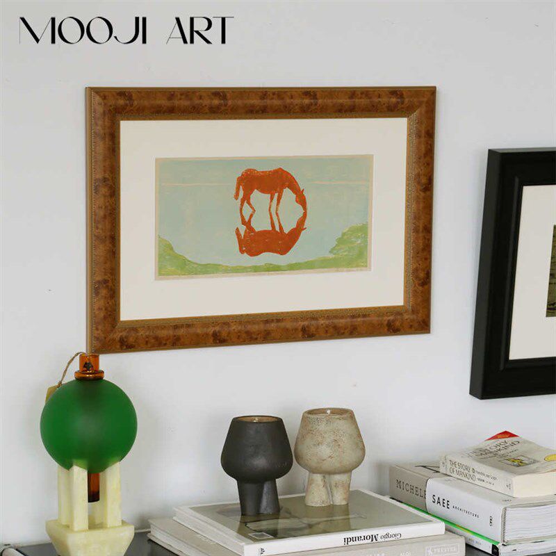 木吉中古艺术客厅沙发卧室背景墙装饰画边柜法式复古高级感挂画,家居饰品,现代装饰画,淘宝优惠券,粉丝福利购,淘宝优惠卷