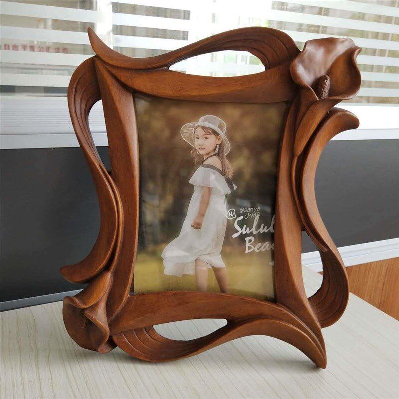 欧式7寸高端树脂摆台+玻璃横竖版相框婚纱照结婚礼品影楼相框创意