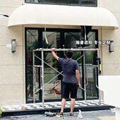 门头遮阳西瓜雨篷户外伞蓬装 饰瓜蓬搭冬蓬雨棚固定雨网红蓬雨蓬蓬