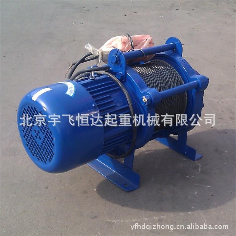 两项 三项80V动提q升机小型卷扬机电动葫芦吊机1吨1.5吨