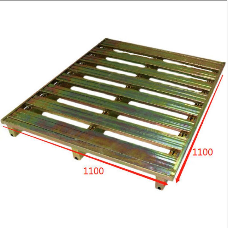 铁托盘叉车钢制重型仓储货架周转金属铁J卡板防潮垫板物流仓库栈