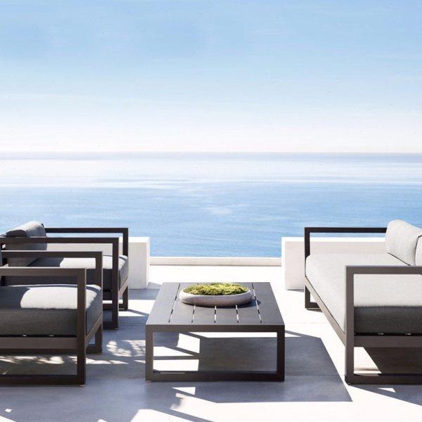 北欧户外铝合金沙发工业风防水酒店庭院花园别墅家具室外沙发组合,住宅家具,户外沙发,淘宝优惠券,粉丝福利购,淘宝优惠卷