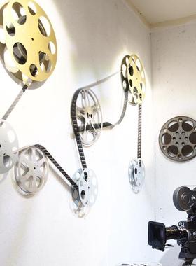 复古怀旧老电影胶片35毫米35mzm电影胶片胶卷电影片夹创意道具摆