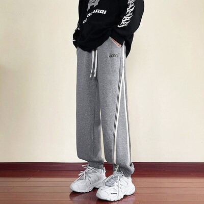 加长裤子男高个子青少年纯棉运动裤12大童13初中生15岁卫裤春秋装