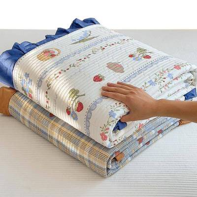 纯棉床盖单件四季通用2024新款100全棉榻榻米防滑炕单床单三件套3