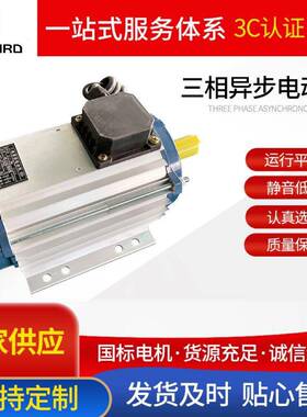 三相异步电机0.37/0.55/0.75/1.1/1.5/2.2/3KW全铜负压风机电机