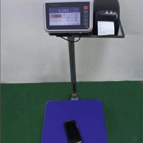 台衡T7智能打印秤触摸屏智能打印磅秤60kg150kg300kgT-SCALE