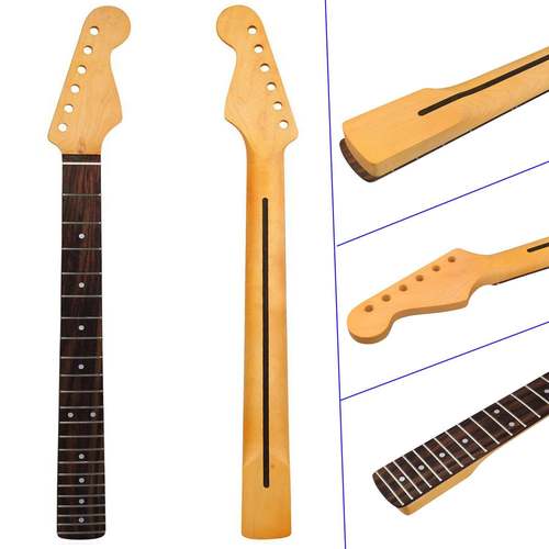 [哑光微黄]ForST吉他琴颈22品电吉他琴颈玫瑰木指板带背中线