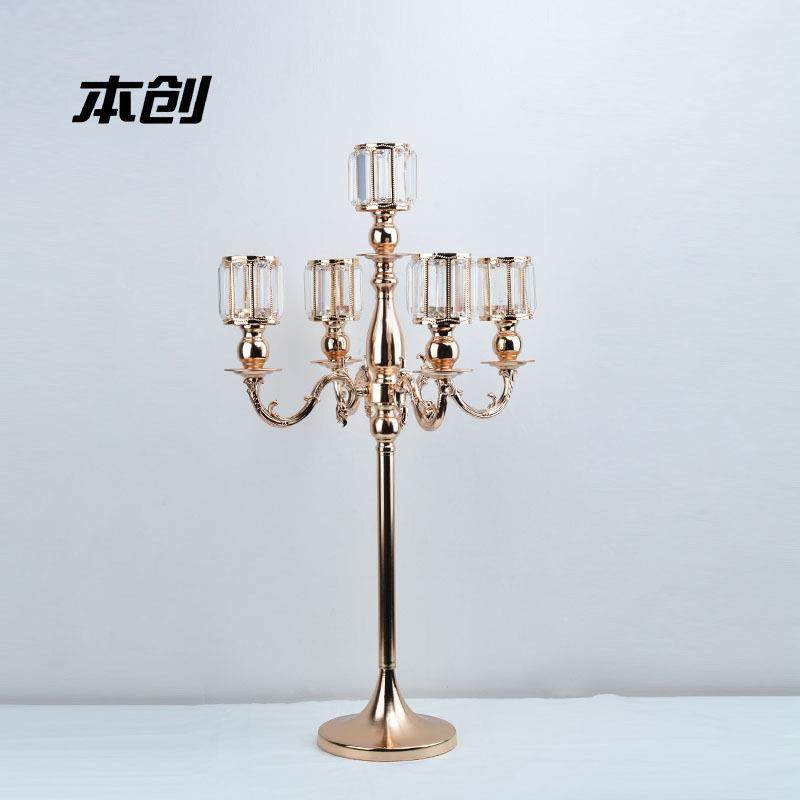 本创复古烛台架五头金属铁艺蜡烛台婚礼布置装饰婚庆烛台摆件,特色手工艺,其他特色工艺品,淘宝优惠券,粉丝福利购,淘宝优惠卷