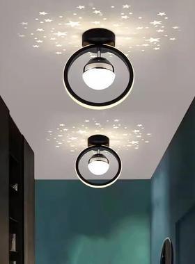 阳台过道走廊灯网红星空楼梯现代简约家用入户门玄关衣帽间吸顶灯