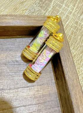 泰国佛系牌古巴杰士纳蝴蝶符管自带香味原庙真品泰牌