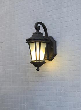 户外防水壁灯欧式LED简约大门室外墙庭院壁灯花园围墙阳台过道灯