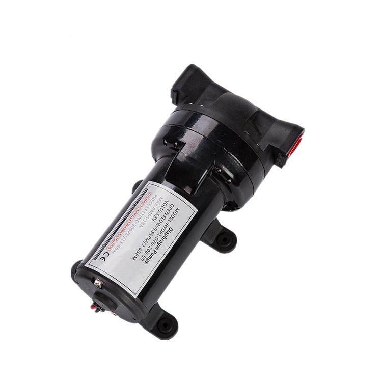 12v电动高压泵24V直流往复式自吸增压水泵洗车高压隔膜泵200psi