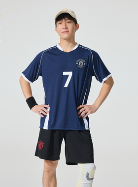 曼联梦剧场曼联7号训练服 速干衣 透气球衣短袖T恤短袖足球服