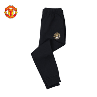 曼联梦剧场 足球束腿运动裤 宽松休闲运动卫裤 针织红魔长裤子